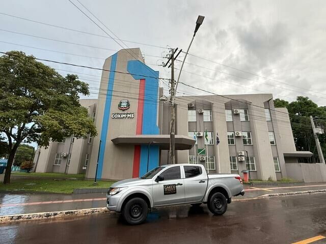 Imagem de compartilhamento para o artigo Gaeco cumpre mandados na Prefeitura de Coxim e recolhe contratos na Gerência de Licitação da MS Todo dia